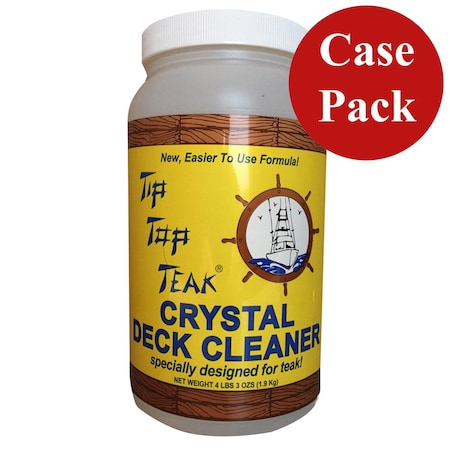 Tip Top Teak Crystal Deck Cleaner - Half Gallon (4lbs 3oz TC 2001CASE